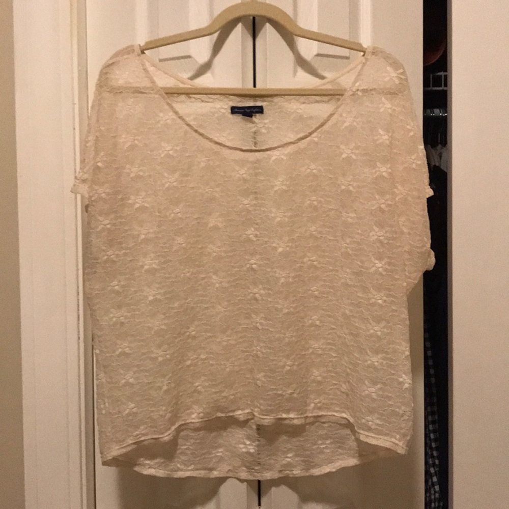 American Eagle Lace Crop Top